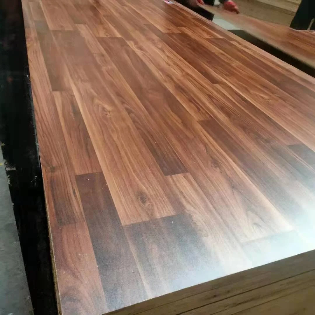 خشب رقائقي من الميلامين المصفح PVC بلون الحبوب الخشبية ذات الوجهين للأثاث (الباب، السرير. وما إلى ذلك، الأرضيات المصفحة