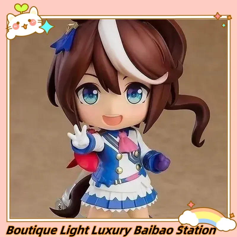 10 سنتيمتر Umamusume: جميلة ديربي لطيف طبعة أنيمي الشكل تحصيل زخرفة دمية نماذج الكرتون لعبة الفتيات الفتيان هدية