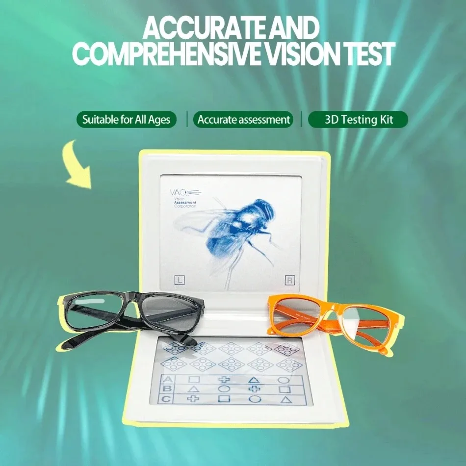 Aist Optical Equipment Optometry Stereo Fly Vision Test for Evaluation of Gross Stereopsis and Fine Depth Perception
