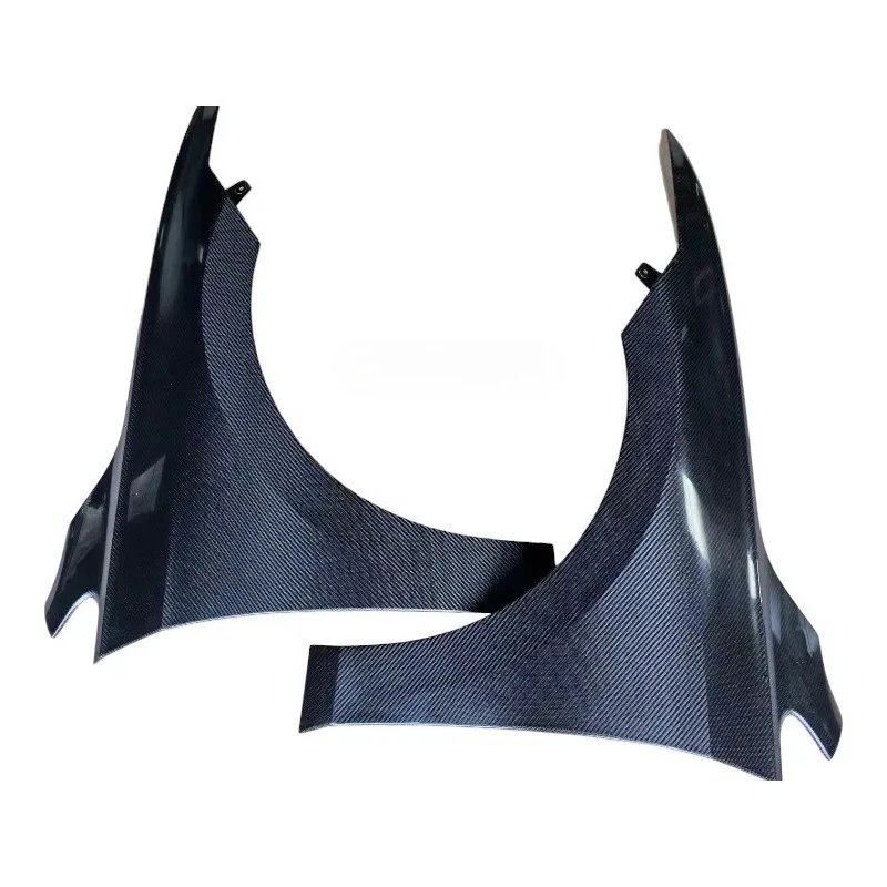 OEM Style Carbon Fiber Fibre Side Bumper Front Fender Vents for VW GOLF 8 R LINE GTI