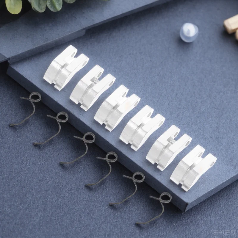 

6Sets Metal Clutch Shoe Spring Kit Lightweight Durable Upgrade Parts for 1 8 Scale Rc Engine Car Truck Accessories Enhanced