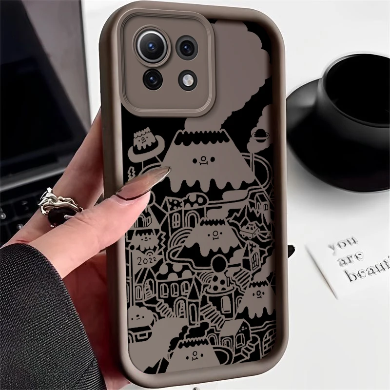 for Xiaomi 11 RedmiNOTE K50 PRO Ultra LITE GT POCO 5G 12T 11T soft Lovely shockproof cute girl phone case Casing