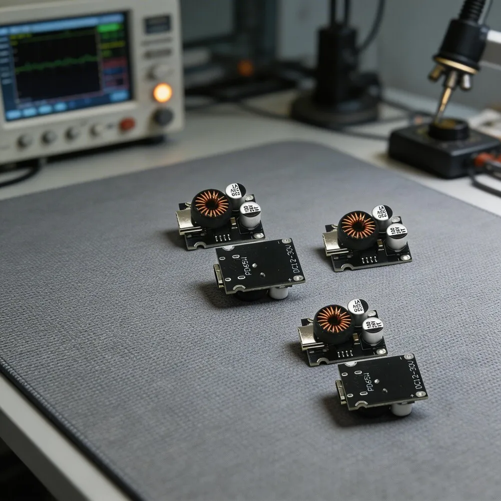 

Модуль быстрой зарядки 65 Вт Type-C PD 3.1, с поддержкой QC 3.0 и усовершенствованной защитой, универсальное входное напряжение, электронные компоненты