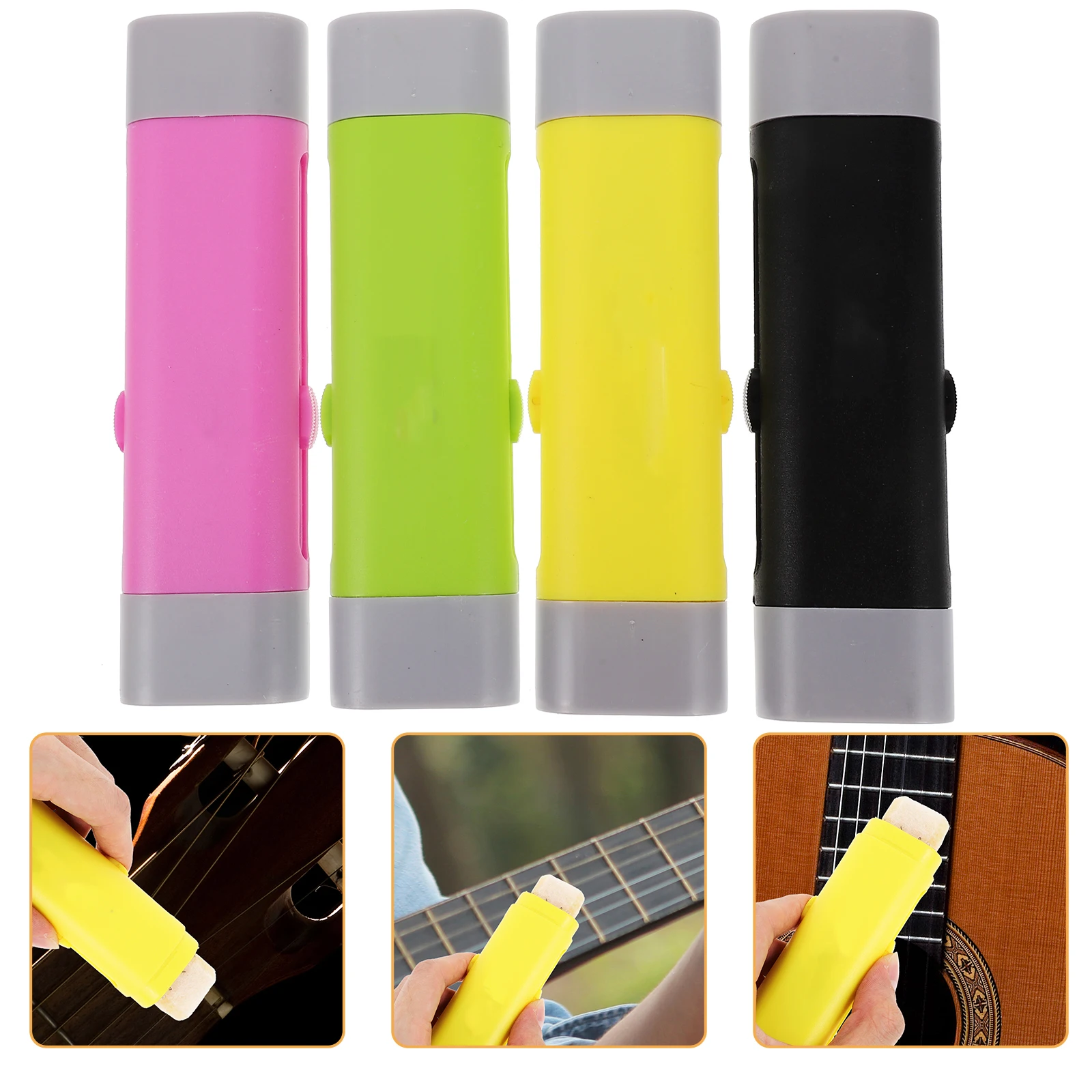 

String Maintenance Pen Electrical Guitar Bass Cleaner Musical Instrument Care Tool Fingerboard Cleaning Brush