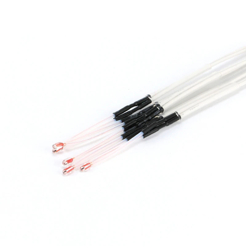 20pcs Thermistor 3D printer Temperature sensor NTC single-ended glass seal 1% 100K 3950