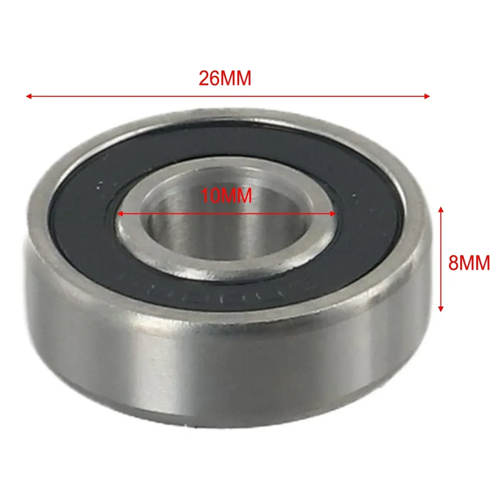 Performance driven Bike Hub Bearings, 6000ZZ 6000 2RS 10x26x8mm, Made of Strong Steel, Perfect for 47cc 49cc Mini Moto Pack of 2