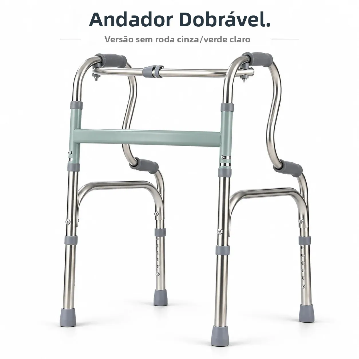 folding-walker-for-seniors-lightweight-aluminum-height-adjustable-walking-frame-with-optional-wheels-for-home-mobility