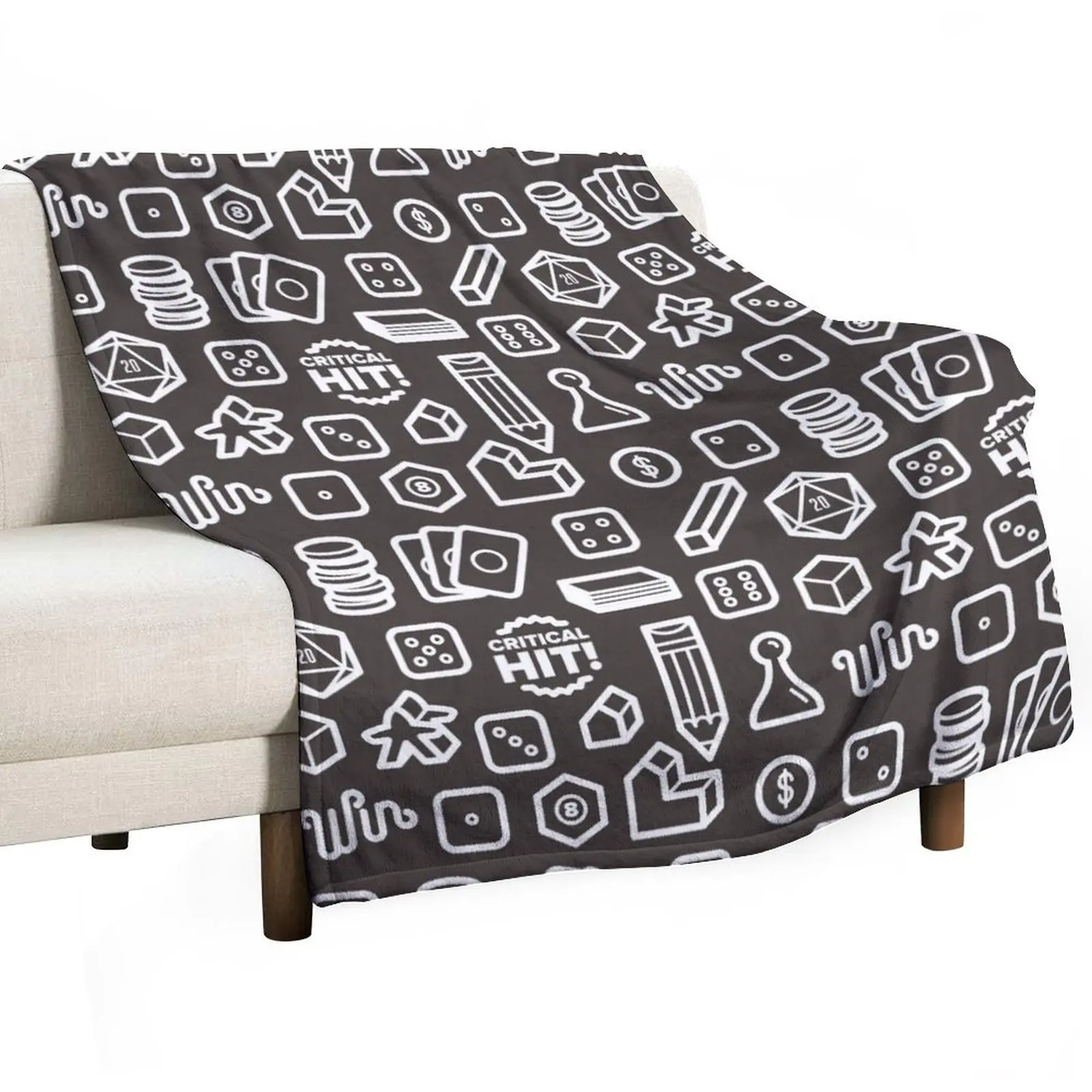 Board Game Pieces – Inverted Throw Blanket Luxury St Blankets For Sofas For Sofa Thin Blankets