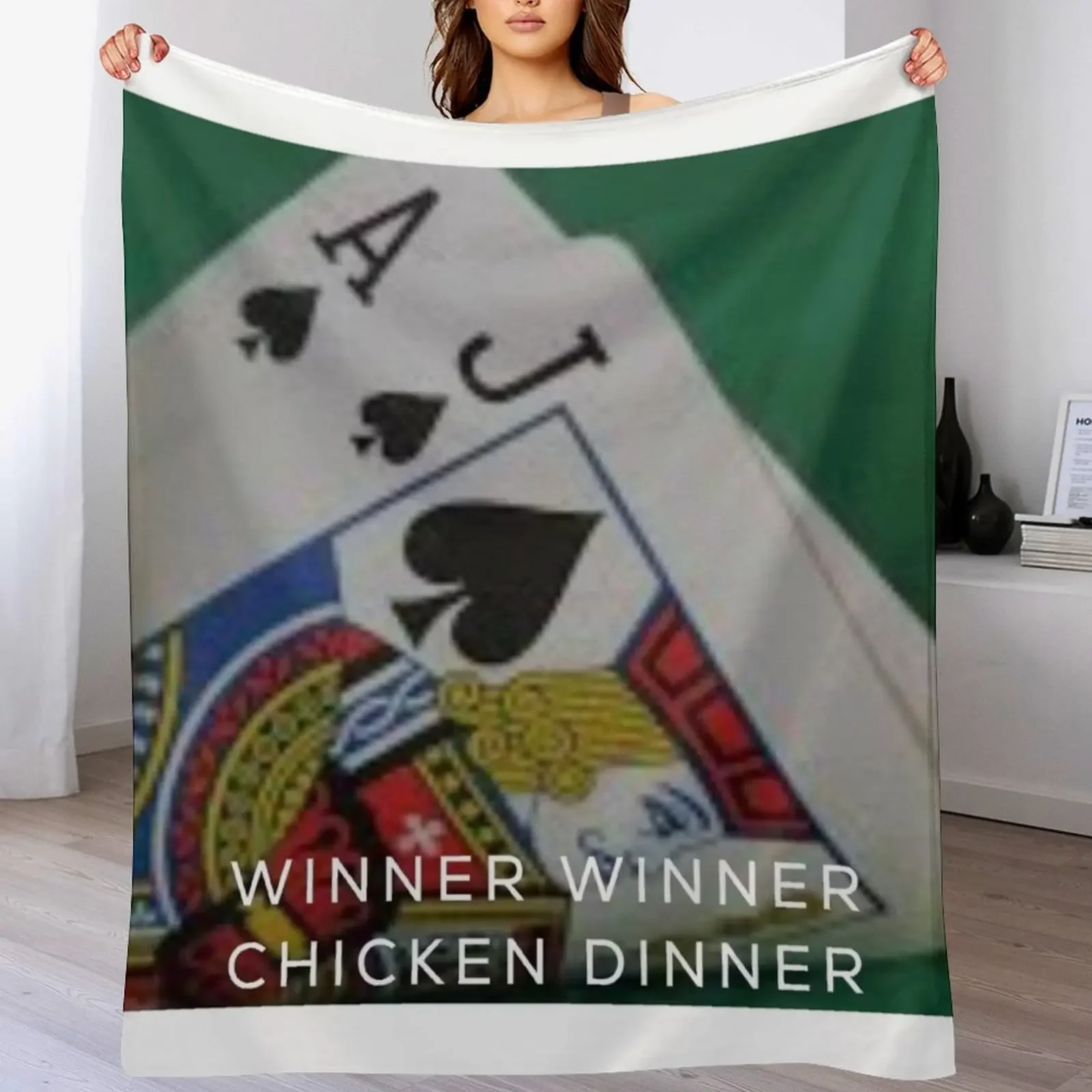 

Blackjack Winner Throw Blanket manga Thins Blankets