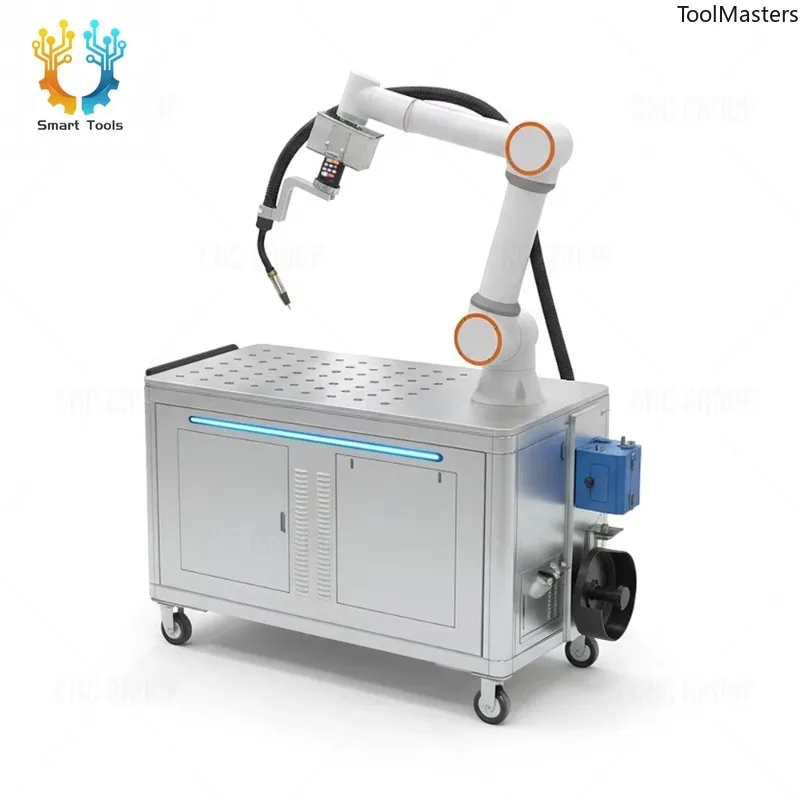 Mobile Robotic Welding Workstation with High Precision