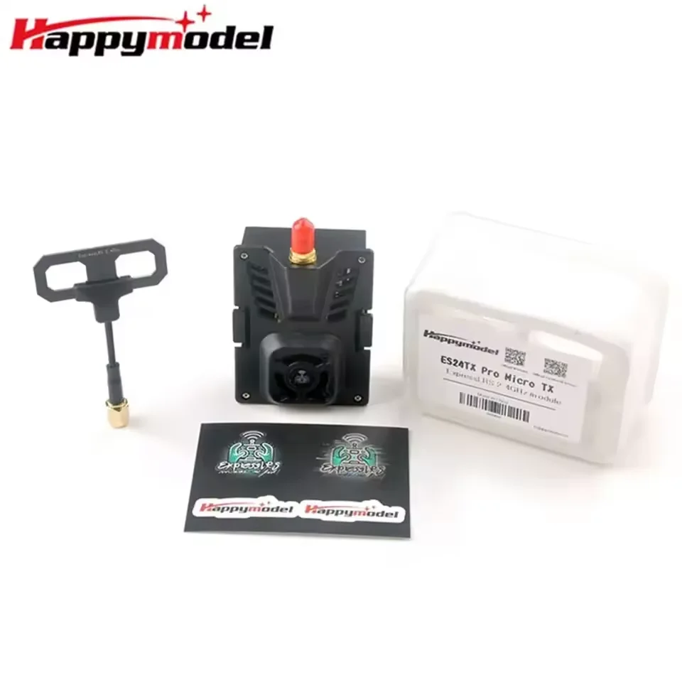 Hot Selling HappyModel ES24TX Receiver 1000mw Output 500HZ with Cooling Fan and RGB LED Module for RC Airplane FPV Drone