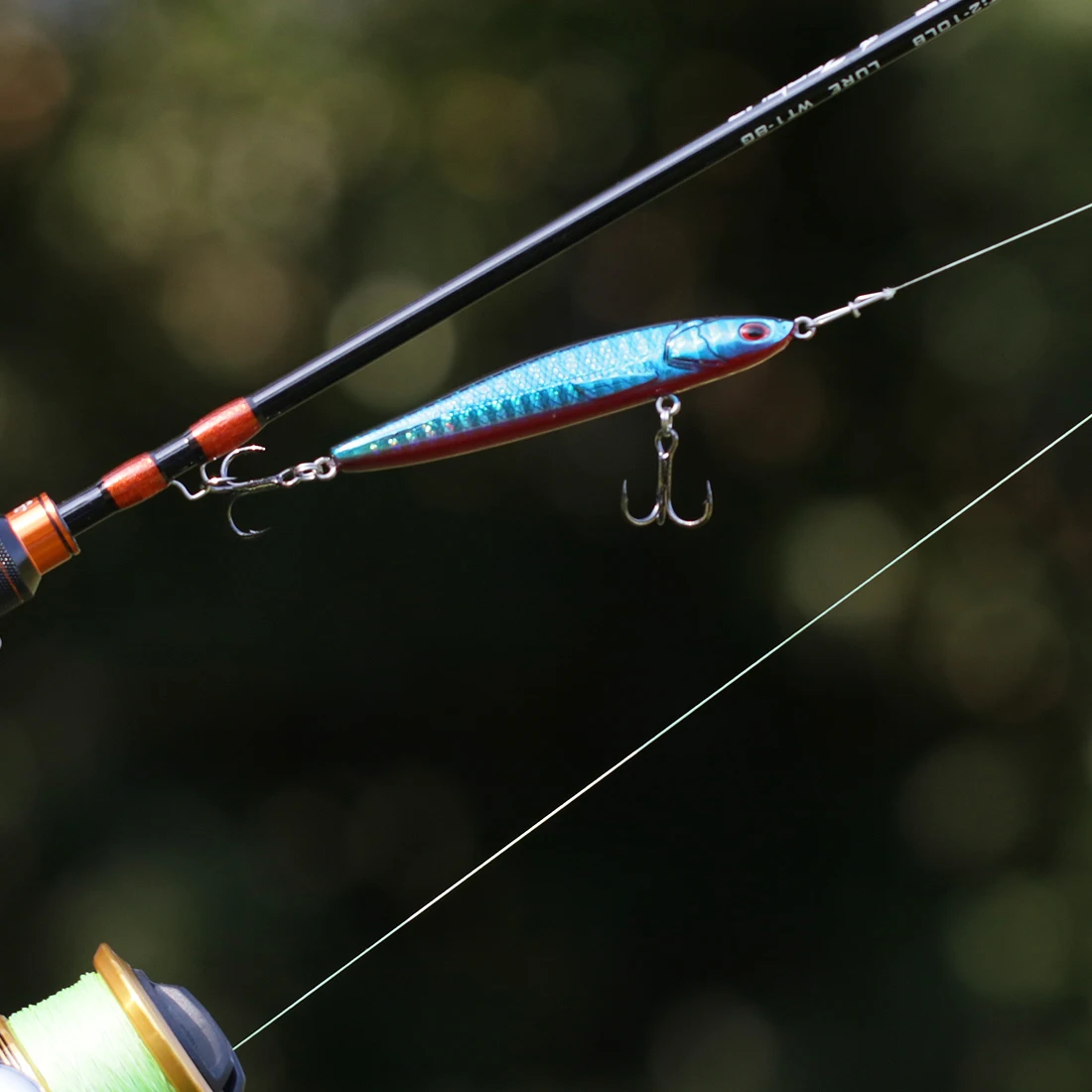9KM Señuelo lápiz – Crankbait hundido para lubina y trucha