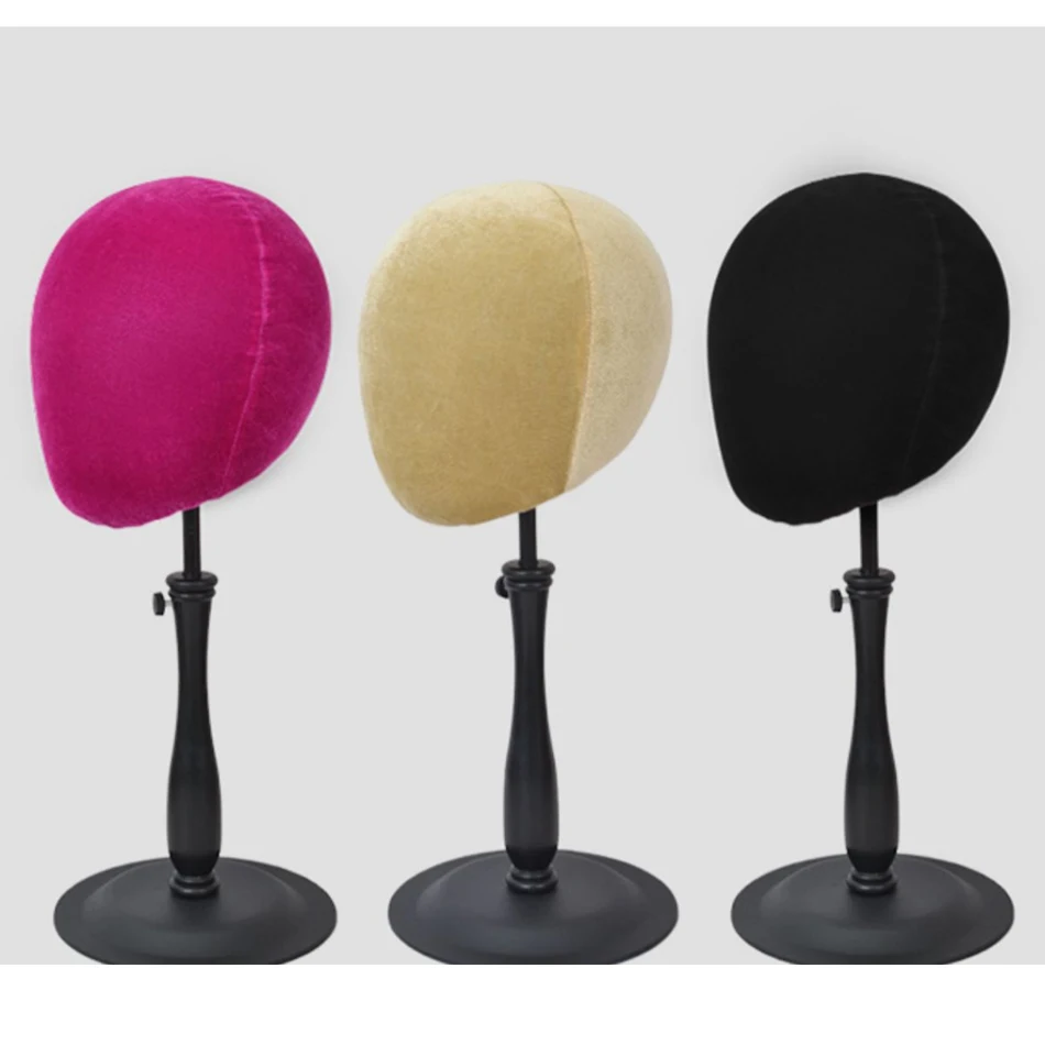 Schaufensterpuppenkopf mit verstellbarem Perückenständer, Schwamm-/Schaumstofffüllung für Haare, Hut, Schmuck, Display zum Stylen