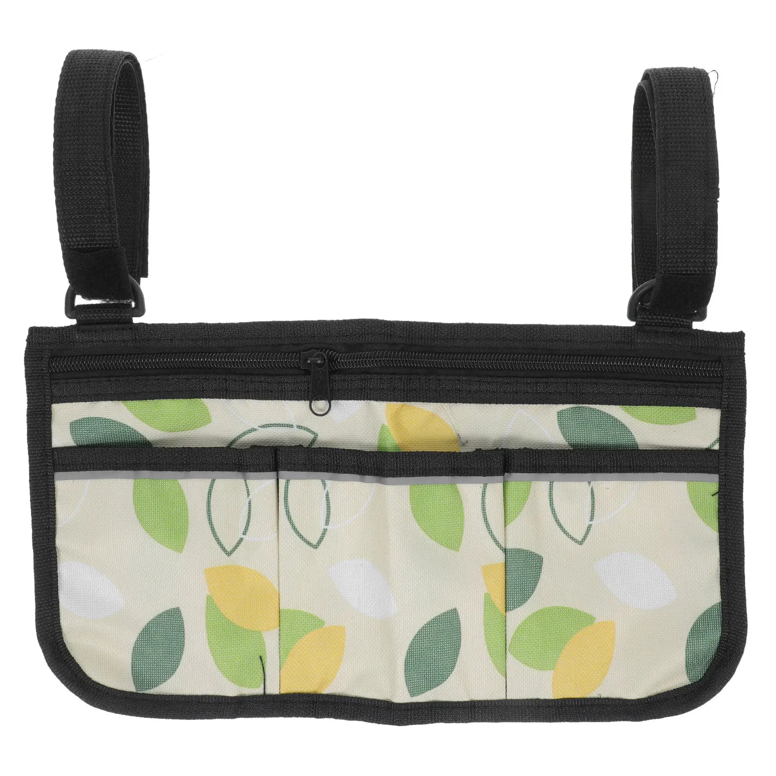 Oxford Cloth Wheelchair Side Storage Bag Walker Armrest Pouch Multi Pocket Small Chair Hanging Organizer Replacement