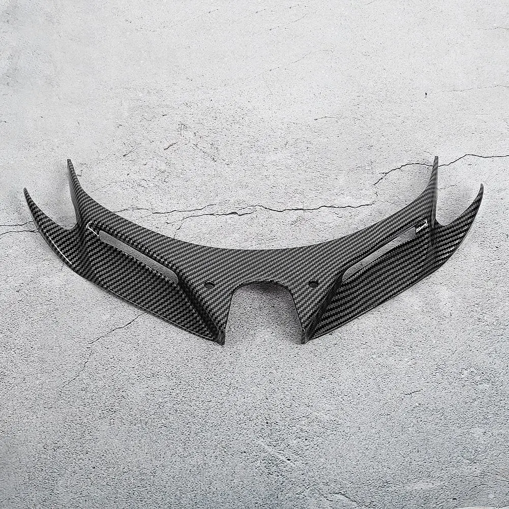 카본 프론트 페어링 공기역학적 윙 커버는 250/400 18-20 헤드라이트 노즈 페어링 프론트 페어링에 적합합니다.