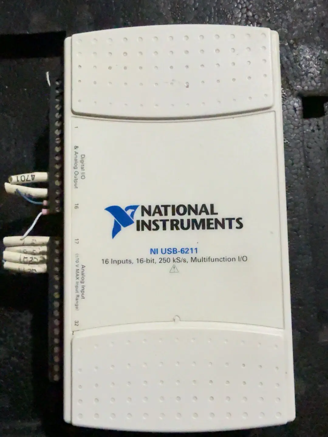 US NI USB-6211 Data Collection Card, 16 Channels Of Input, 16 Points