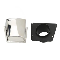 Marine Vent Cover 304 Stainless Steel with Nylon Base Moisture Proof for Boats Yachts Accessory