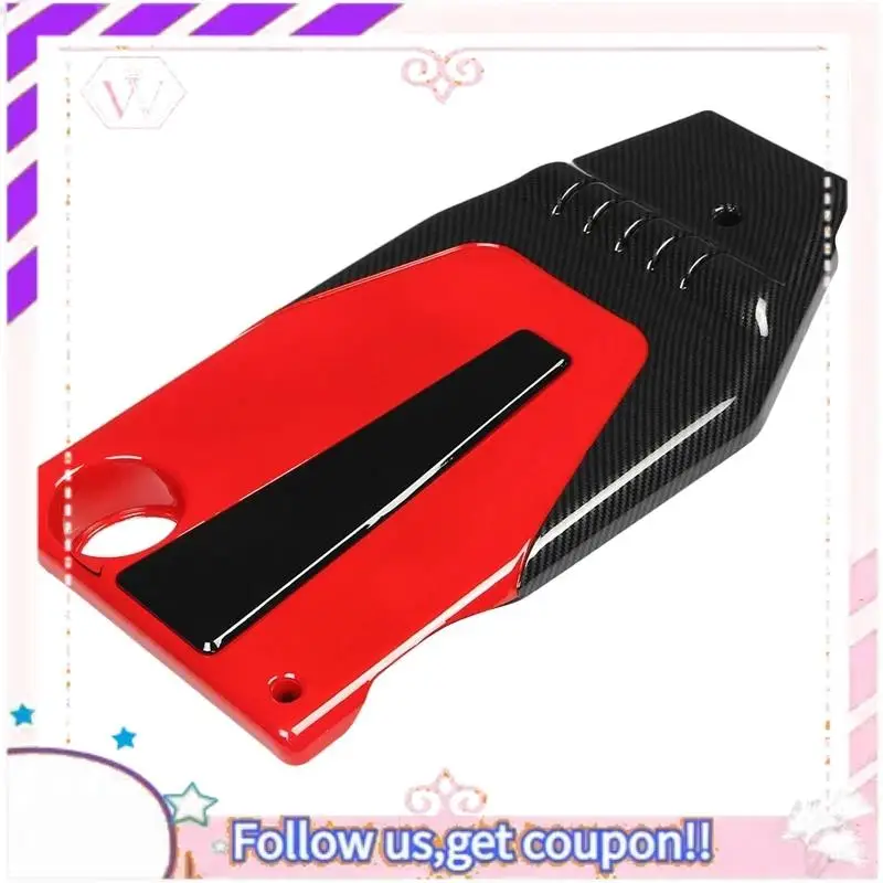 

A76T-Car Engine Cover Bonnet Hood ABS Carbon Fiber Style Fit For Honda Civic Accord 10Th 2016-2018