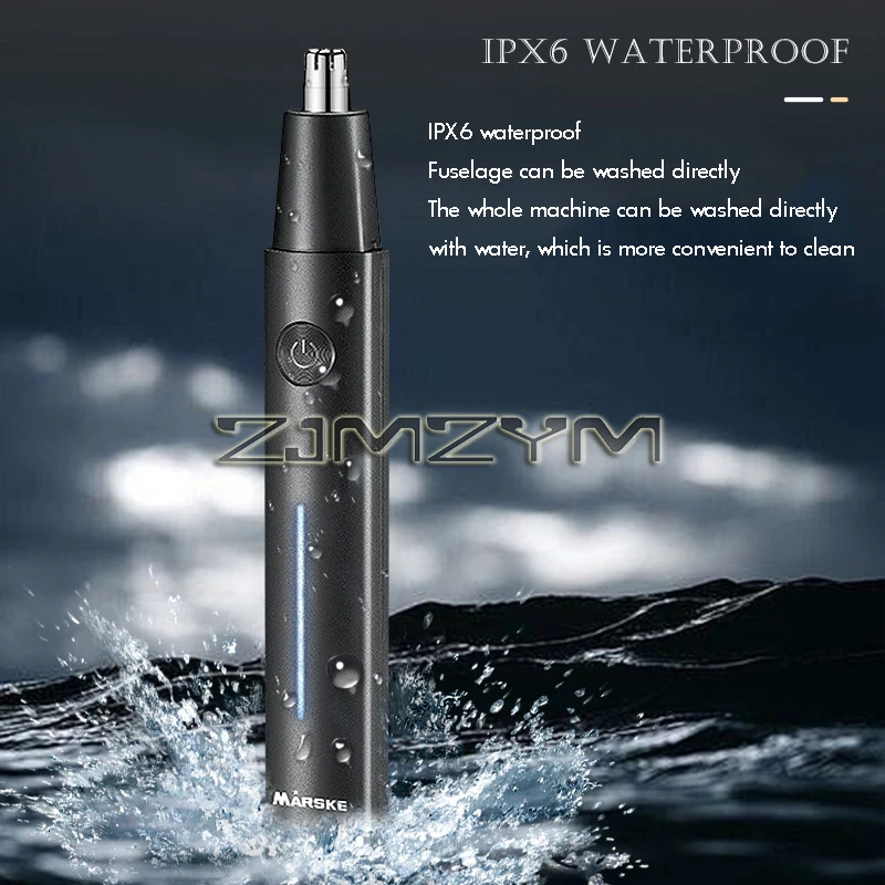 آلة حلاقة شعر الأنف الكهربائية المحمولة ، آلة إزالة الشعر اللاسلكية ، برو يو إس بي قابلة لإعادة الشحن ، الرجال والنساء