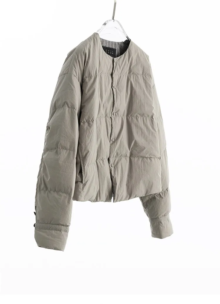 Short down Jacket for Petite Women, 90% White Duck Down, Lightweight and Warm Coat, New Women's Fashion for Autumn and Winter 2026
