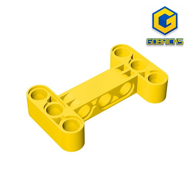 Gobricks GDS-1002 Technical, Liftarm, Modified H-Shape Thick 3 X 5 Perpendicular compatible with lego 14720 children\'s DIY