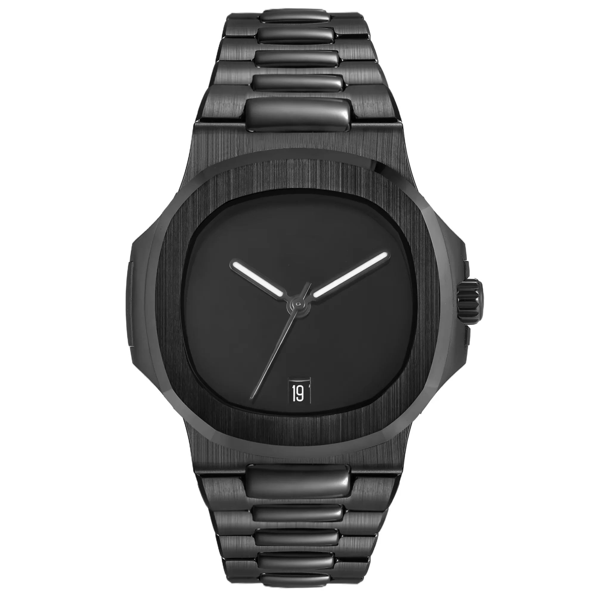 Factory Custom High Quality Man Business Wristwatch Fashion Calendar Waterproof Luminous Ceramics Mens Watch