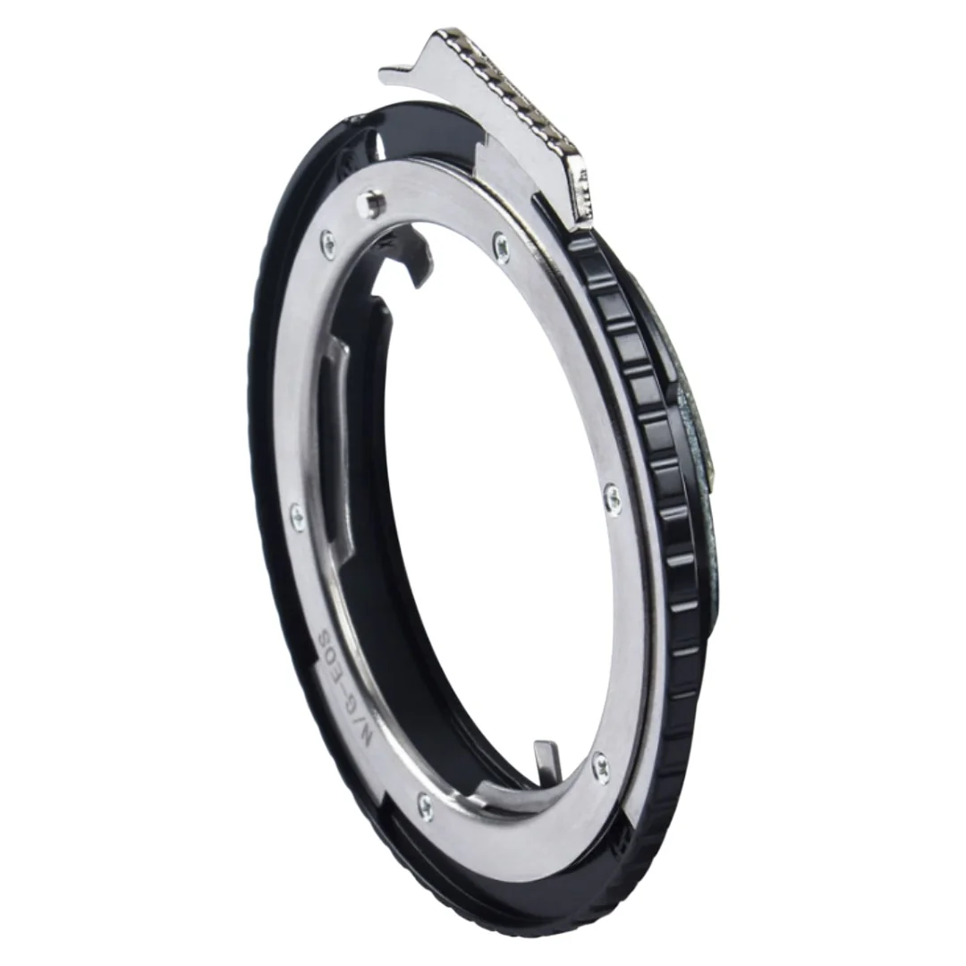 

Переходное кольцо AI(G)-EOS 10-го поколения для объективов Nikon G/D на камеры Canon EOS, адаптер с ручной фокусировкой и функцией Infinity Focus