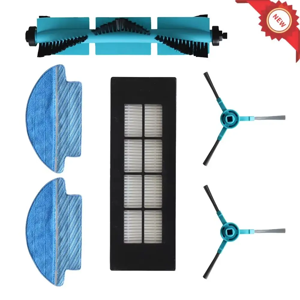 Seitenbürste, Rollenbürste, Hepa-Filter für Staubsauger der Cecotec Conga 3090-Serie, Teile, Mopp-Pad, Tuch, Wassertankfilter