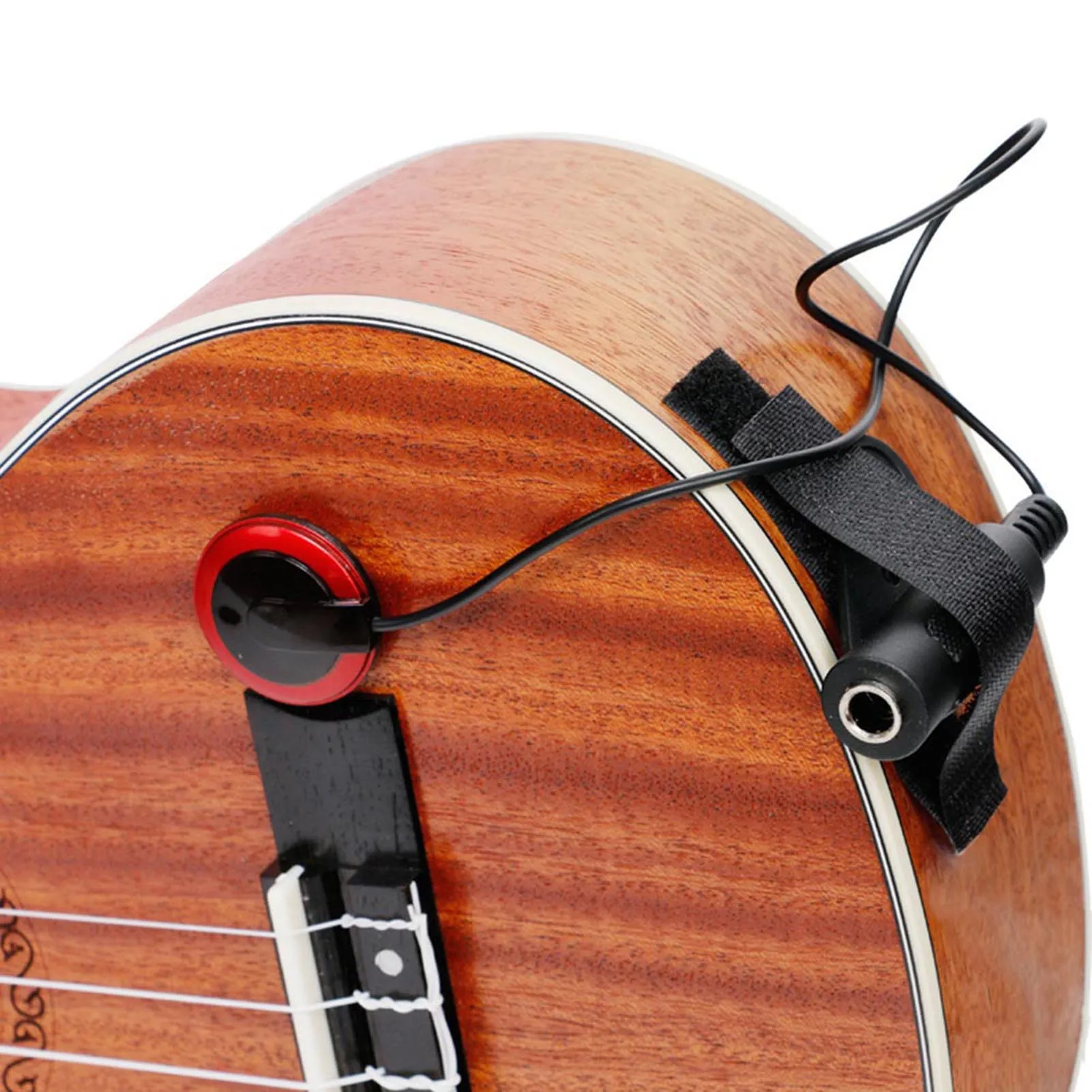 Piezo Contact Microphone Pickup Piezo Contact Microphone Pickup for Guitar Ukulele Erhu Banjo Musical Instrument - view 4