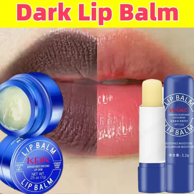 Lippenbalsam zur Exfoliation und Reinigung, entfernt dunkle Lippenpartien, aufhellende Melanin-Maske, Glanzöl, Feuchtigkeitspflege, entfernt abgestorbene Hautschüppchen, Reparatur, Make-up, Lippenpflege