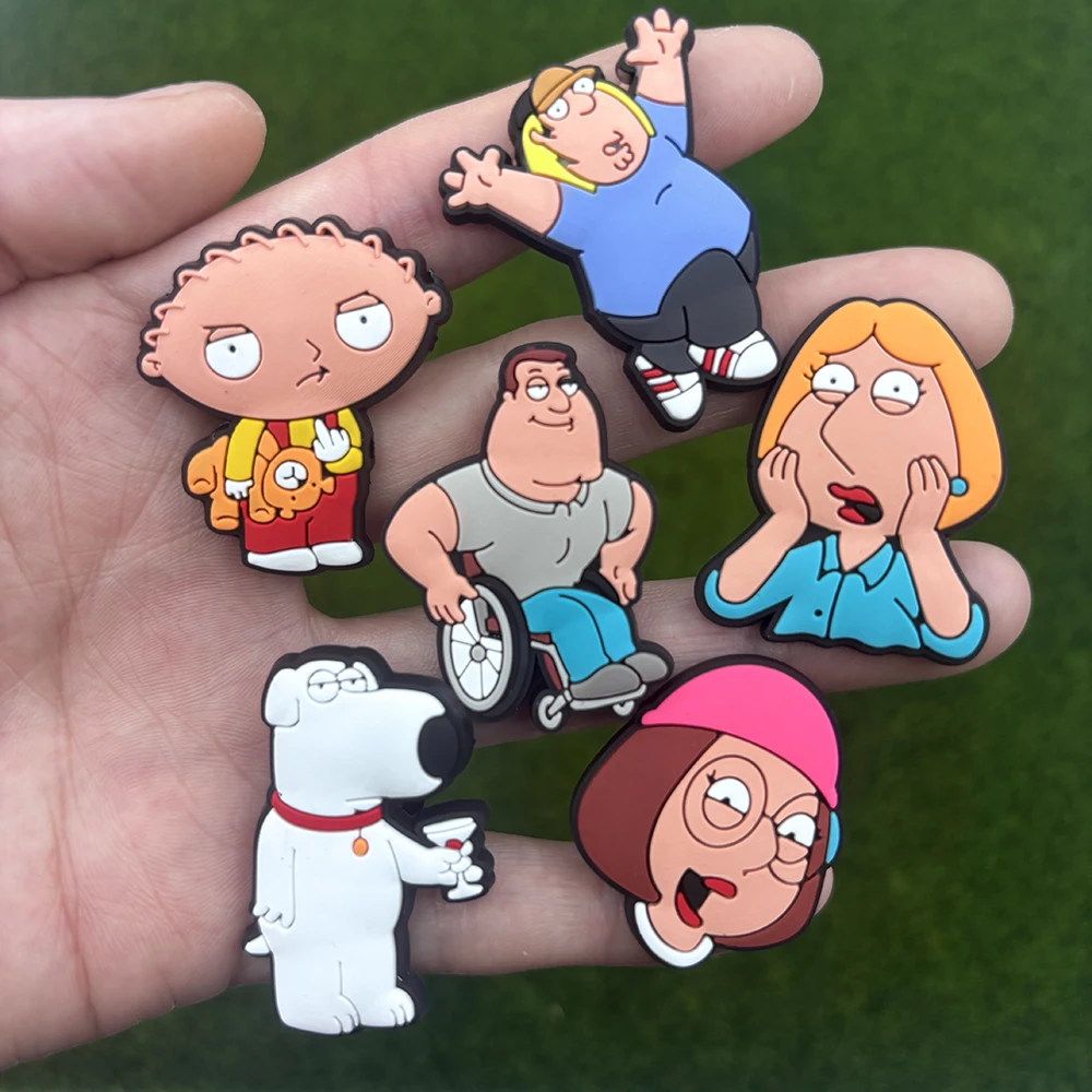 20 Stück Familien-Schuh-Charms für Jungen, PVC-Zubehör für Clogs und Gartenschuhe, Unisex-Dekorationen für Kindergeburtstage – Detail 4