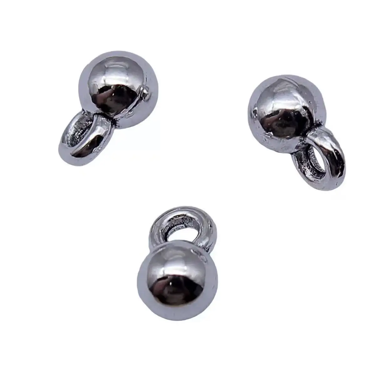 10pcs   8*5mm     ball shaped little charms handmade accessories    HW3967