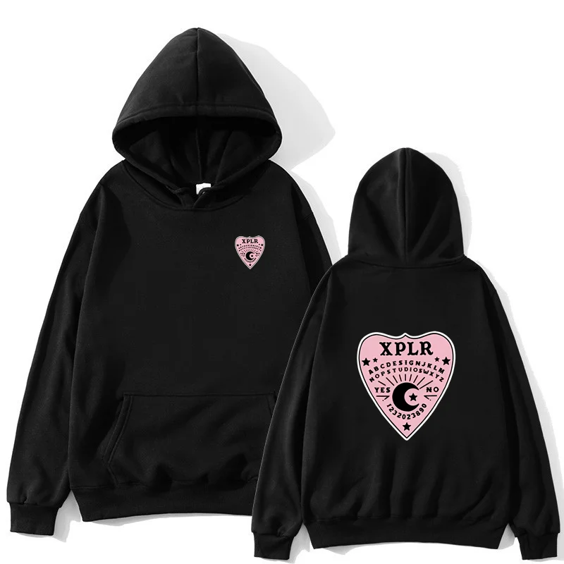 Autumn and Winter Sam and Colby XPLR Men's and Women's Hooded Sportswear Long Sleeve Casual Hoodie Warm Street Clothing Top