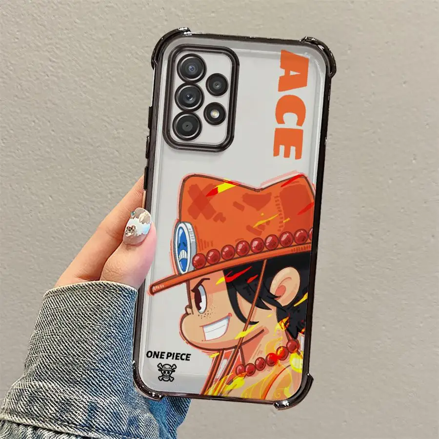 قطعة واحدة من غطاء الهاتف الناعم Ace لهاتف سامسونج جالاكسي A25 A16 A13 A26 A24 A52 A55 A33 A35 A36 A21s A15