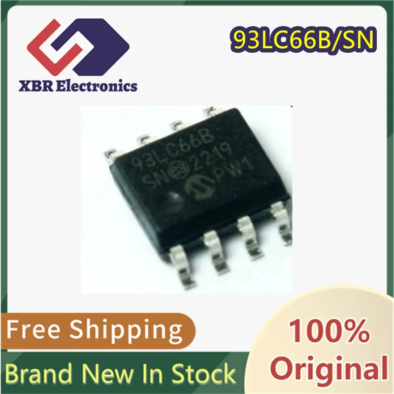 

(5/50 pieces) 93LC66B-I/SN 93LC66BI 93LC66B SOP-8 Memory Chip Brand New Genuine Original In Stock