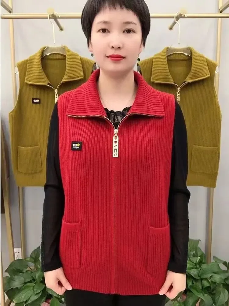 M-5XL Retro Women\'s Corduroy Vest Women\'s Short Coat Spring Fall Leisure Plus Size Sleeveless Jacket Women Loose Korean Fashion