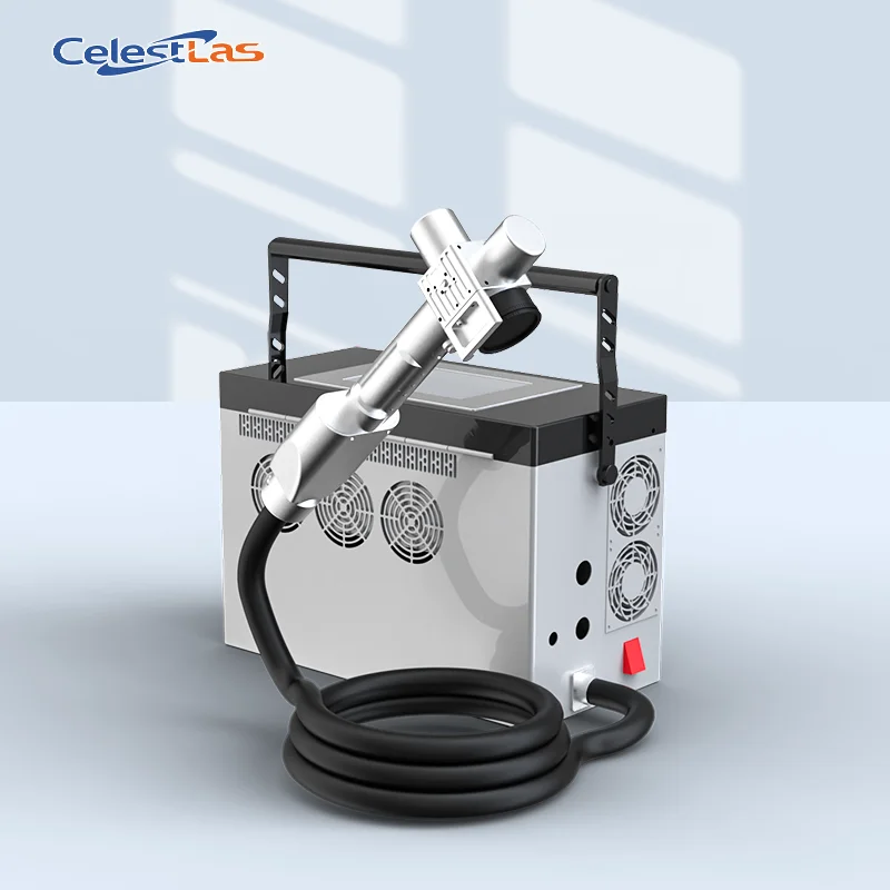

100W/200W Portable 15KG Handheld High-accuracy Mechanism Rust Removal Machine Industrial Grade Laser Cleaning Machine