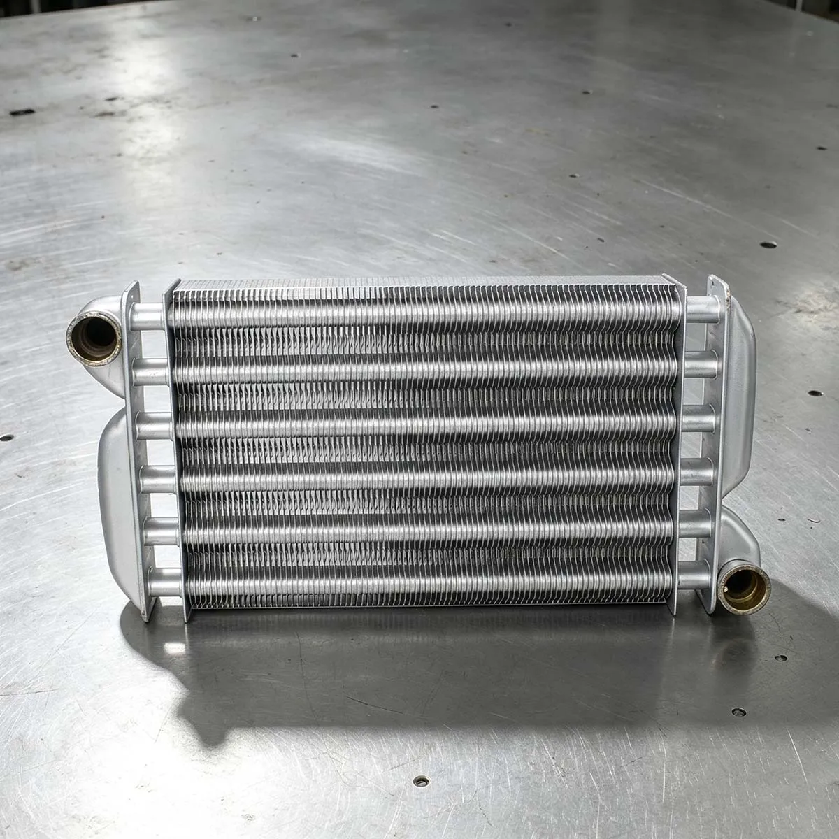 Bitermic Heat Exchanger 39837660 For Ferroli Gas Wall‑Hung Boiler Home Heating System Repair Replacement Spare Component