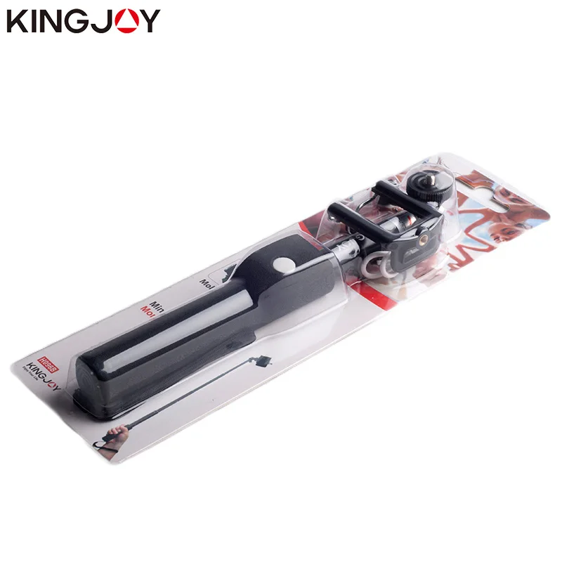 Kingjoy Selfie Stick tragbare Bluetooth 3,0 Action-Videokamera Stativ für Telefon Smartphone Universal für Gopro DSLR-Kamera