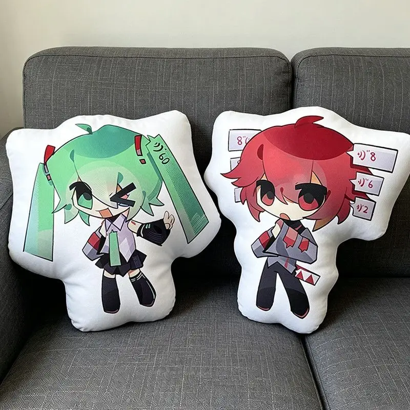 

Kasane Teto Hatsune Miku Adorable Anime Peripheral Soft Plush Doll Throw Pillow Decor Bedside Living Room Sofa Back Cushion