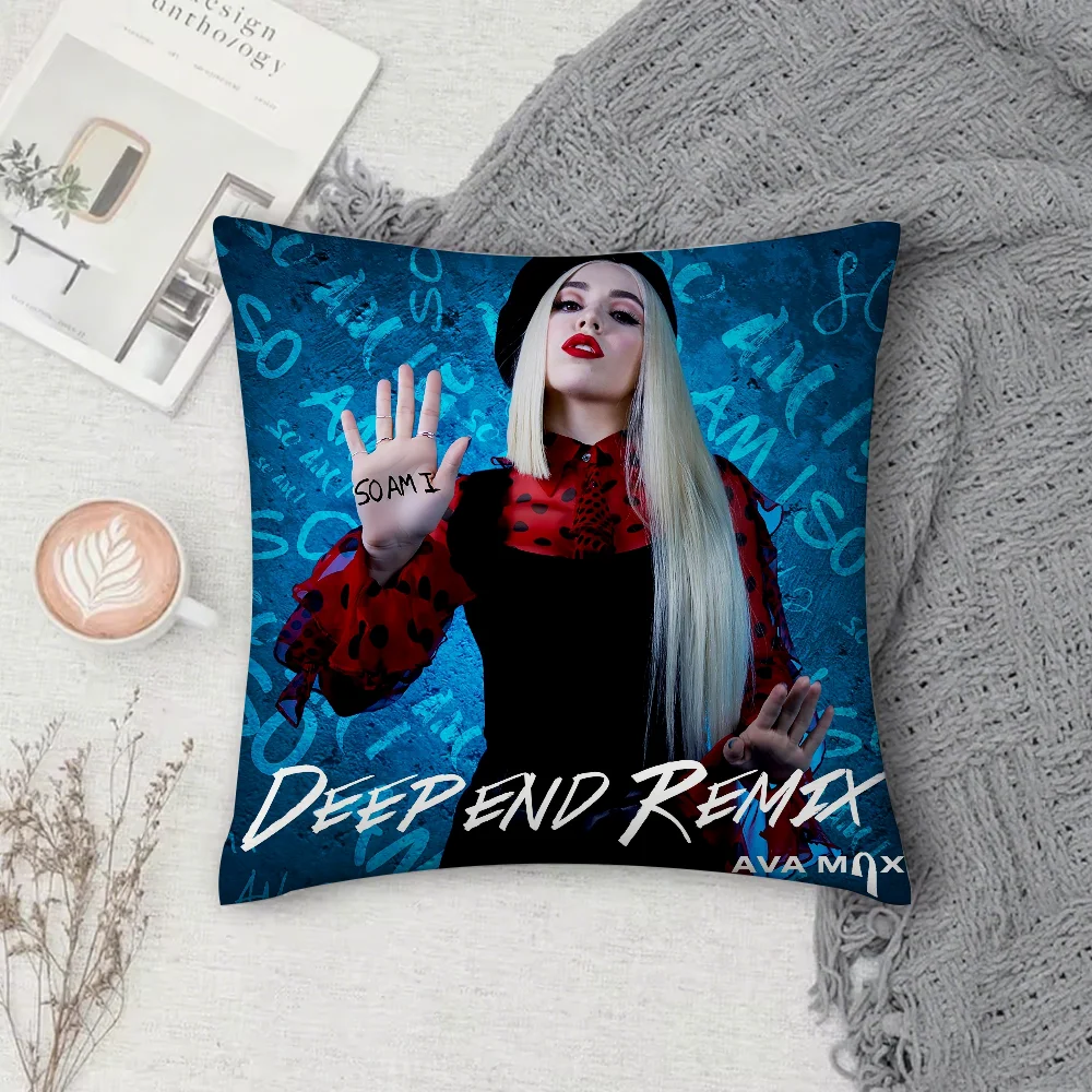 

Singer Ava Max Pillow Case Cover Square Sofa with for pattern comfortable cushionsuitable of room