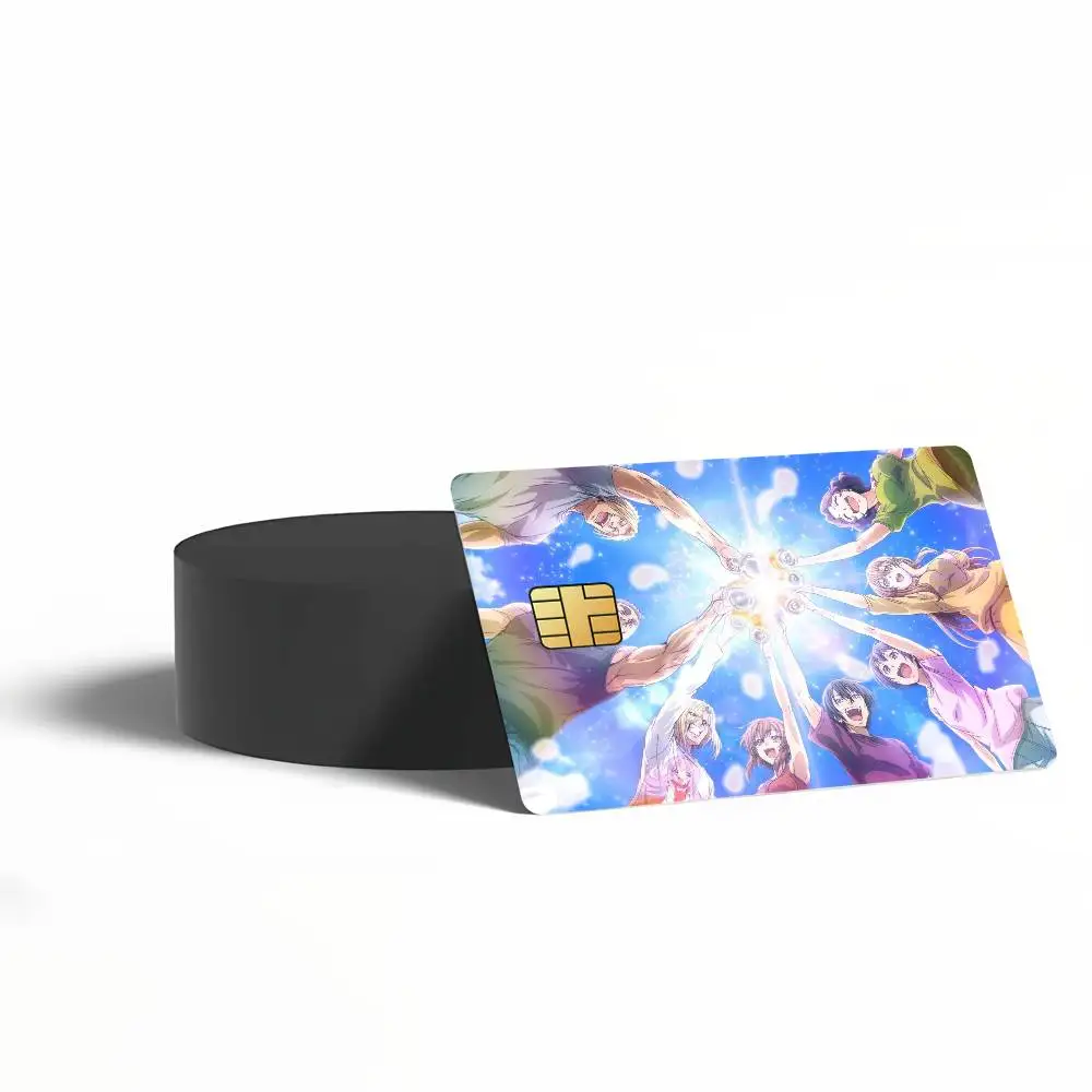 Anime Grand Blue Poster Credit Card Skin Stickers for Bank Access Protective Film Cover Sticker Surprise Gift