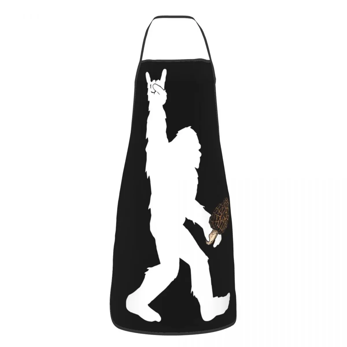 Bigfoot Rock Roll Party Sasquatch Believers Camping Aprons Chef Cooking Tablier Bib Kitchen Cleaning Pinafore for Women Men