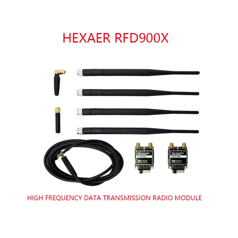 HEXAER RFD900X High frequency radio module for radio data transmission over long distances