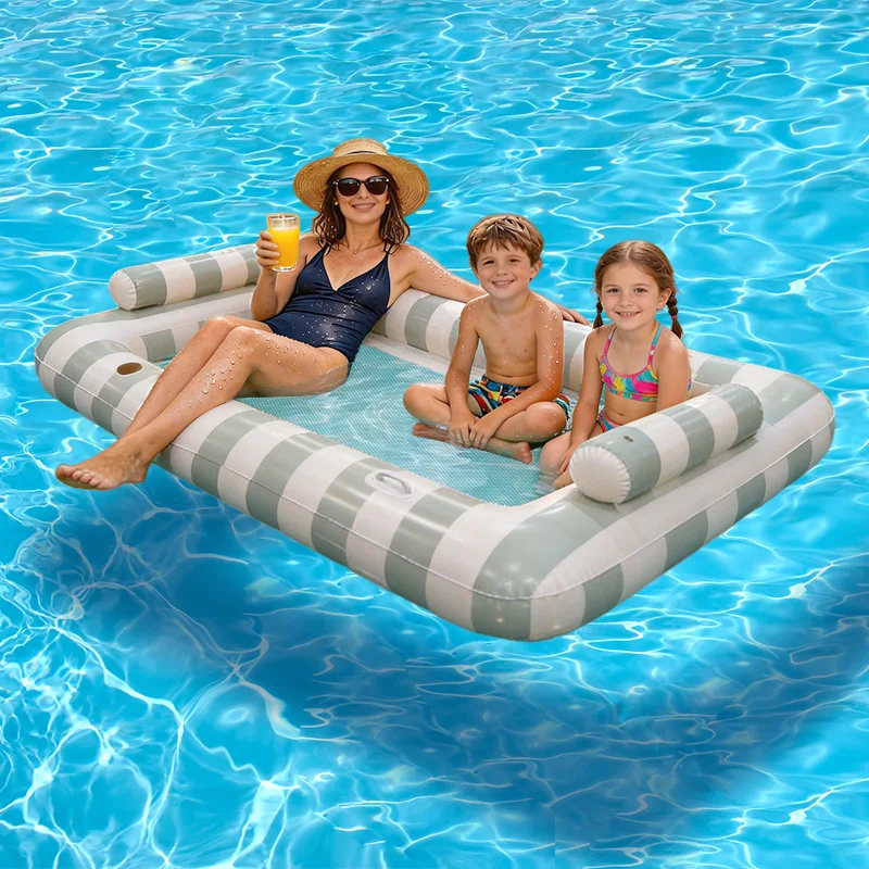 Mesh Filled Air Flotation Drainage, Lying on The Bed, Swimming Pool Floating Bed, Swimming Floating Board，Air Mattresses，Sports