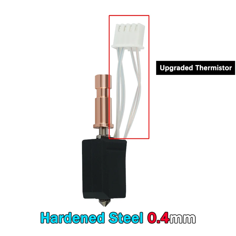 Für Anycubic Kobra S1 Hotend Keramik Neues Upgrade Hotend für Kobra S1 Combo Head S1C 3D-Drucker 24V 48W 200K Schnelle Erwärmung 300 ℃
