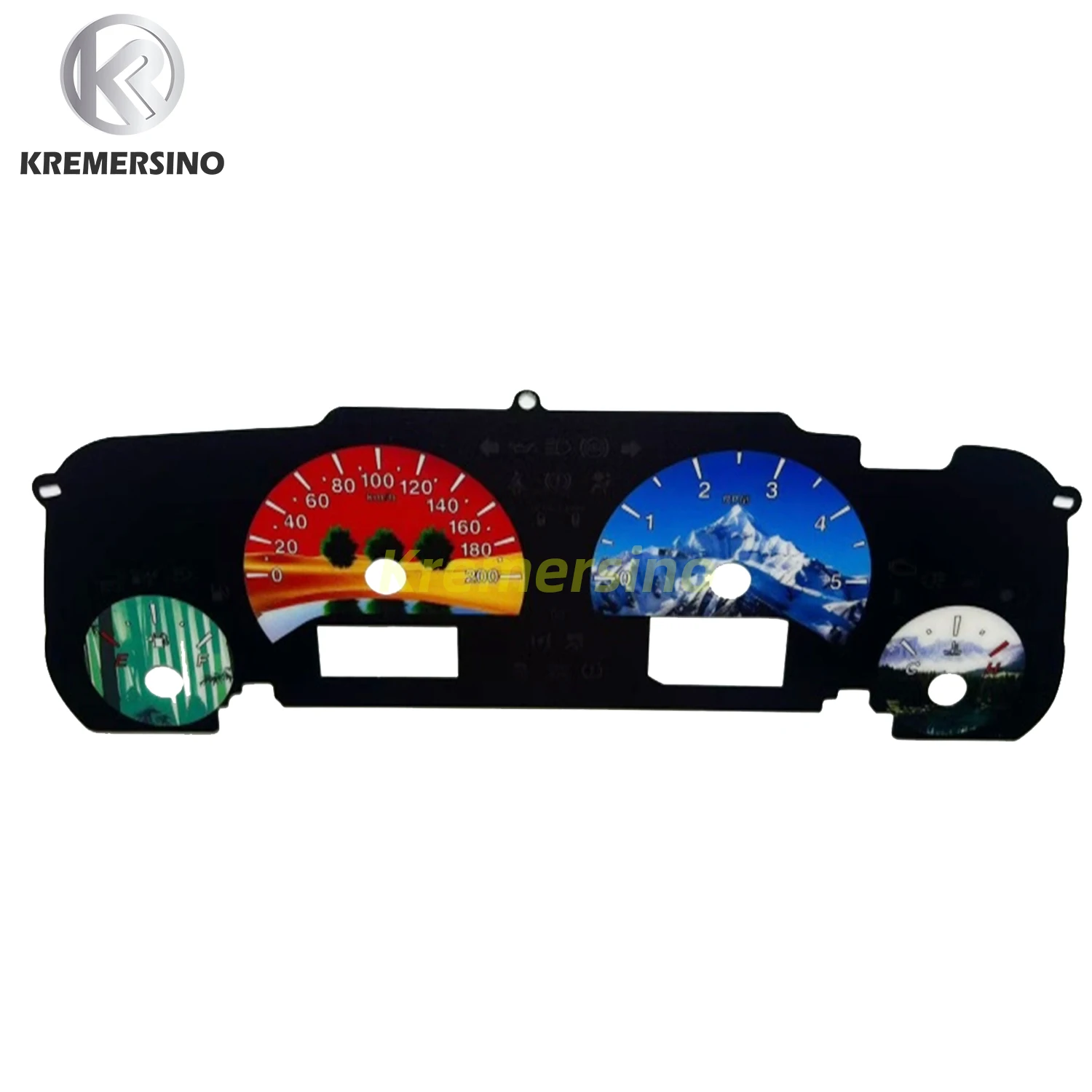 Dashboard Instrument Panel Trim Overlay Sticker for Jeep Wrangler Interior Modification Accessory