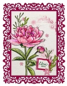 Magnolia and Fox Glove 2026 New Stamps For Scrapbook Diary Decoration Embossing Template DIY Greeting Card Handmade