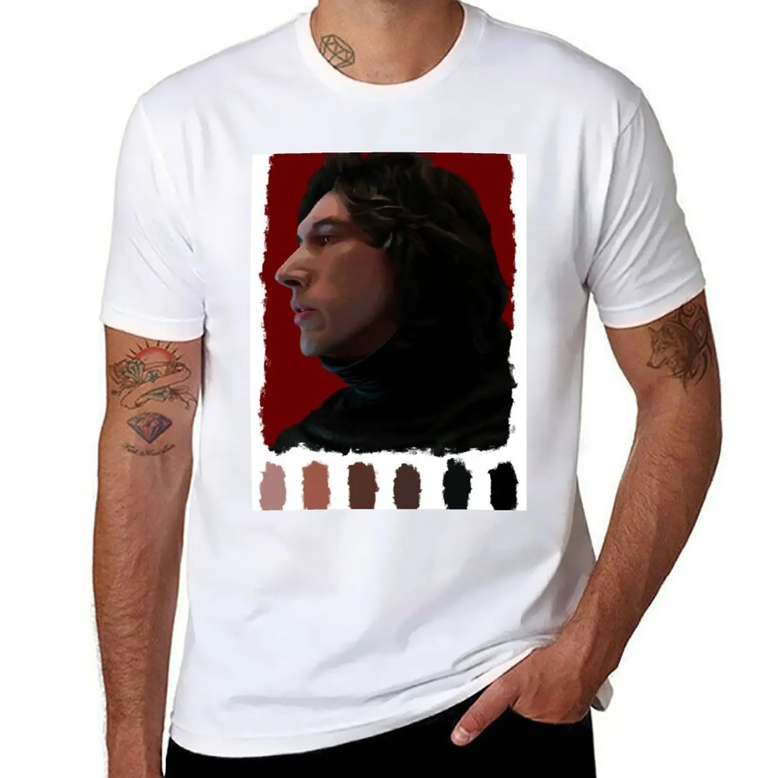 

Digital Sketchbook - Kylo T-Shirt cotton t shirts man 100% man t shirt luxury man tshirt T-Shirt