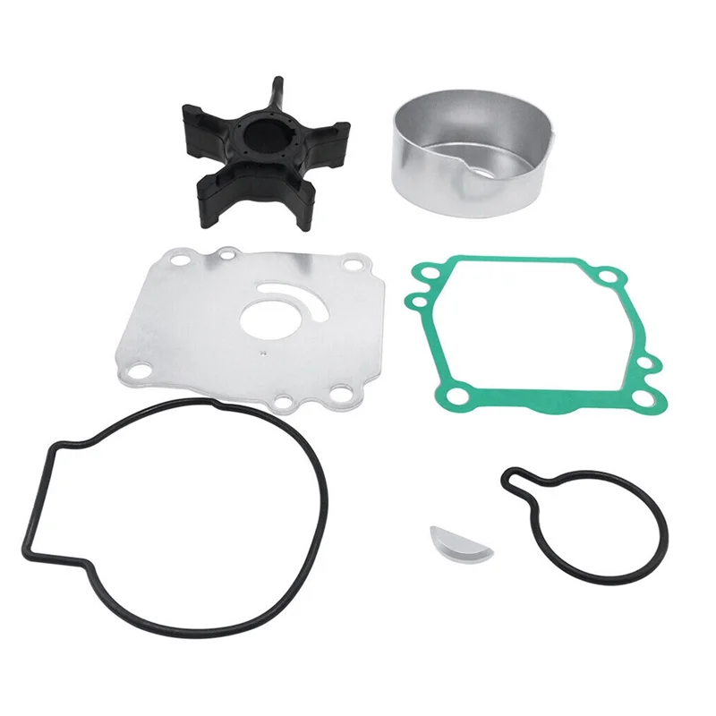 Water Pump Impeller Repair Kit 17400-92J00 Fits for Suzuki Outboards, DF115 DF140, Easy to Install